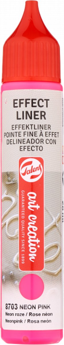 Talens Effect Liner/Dot   Neon Roze 28ml  | 8703